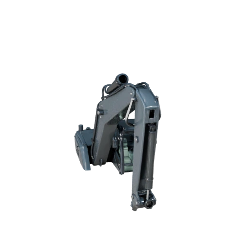 Telehandler 3D Model - High Poly PBR Asset for Studio
