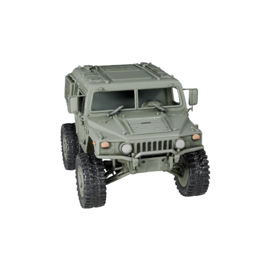 Printable Humvee STL 3D Model for Collectibles & Display