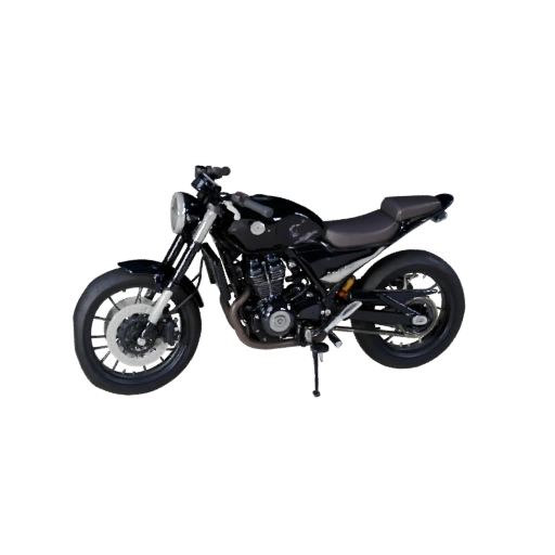 Modèle 3D de Moto Rétro pour Blender - PBR Prêt pour le Rendu
