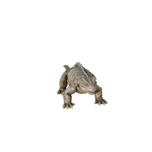 High Poly Gila Monster 3D Model - Detailed STL Asset for Printing