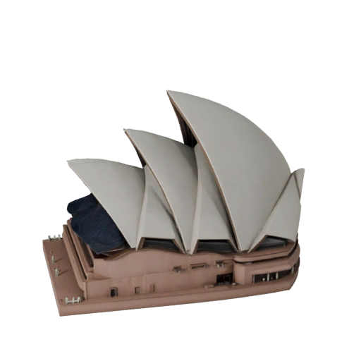 Sydney Opera House 3D Model for Blender - Render Asset