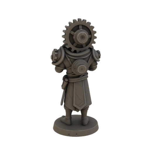 Miniatura STL de Zelador de Fantasia Sombria