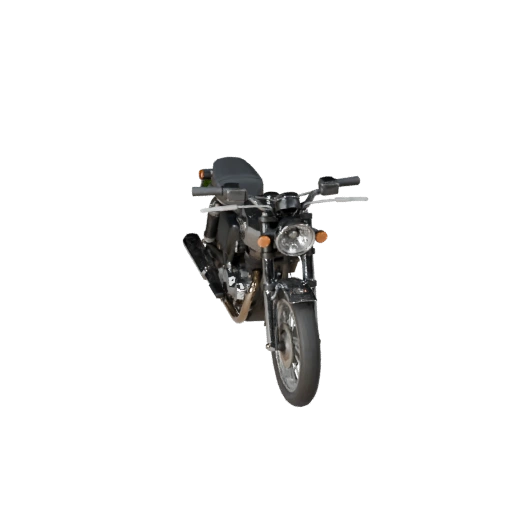 Low Poly Oldtimer Motorrad 3D Modell für Unity & Unreal