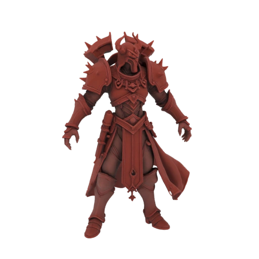 Dark Fantasy Warlock Miniature STL
