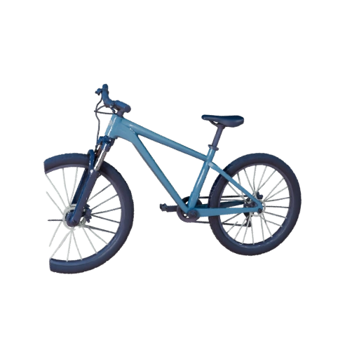 Low Poly Mountain Bike 3D Model for Unity & Unreal
