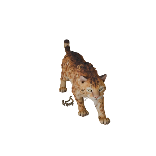 Modèle 3D de Chat Savannah pour Blender - Asset PBR avec Textures