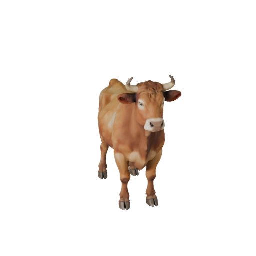 Vache réaliste Modèle 3D - Asset PBR Riggué pour Jeux | Libre de droits