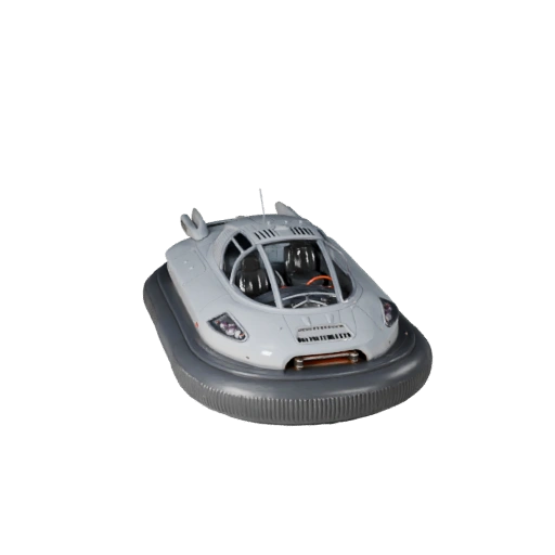 Hovercraft 3D Model for Blender & Games - Realistic PBR