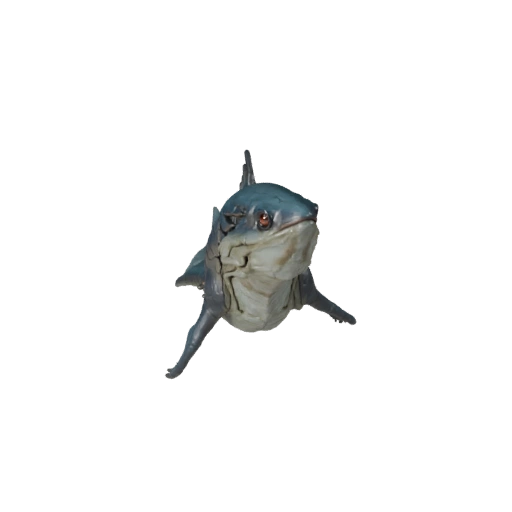 Marlin 3D Modell für Blender - PBR Asset mit Texturen | Lizenzfrei