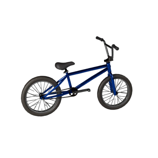 Low Poly Bmx Rad 3D Modell für Unity & Unreal PBR Asset