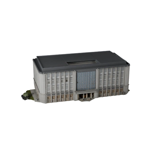 Library Building 3D Model for Unreal - Realtime Asset