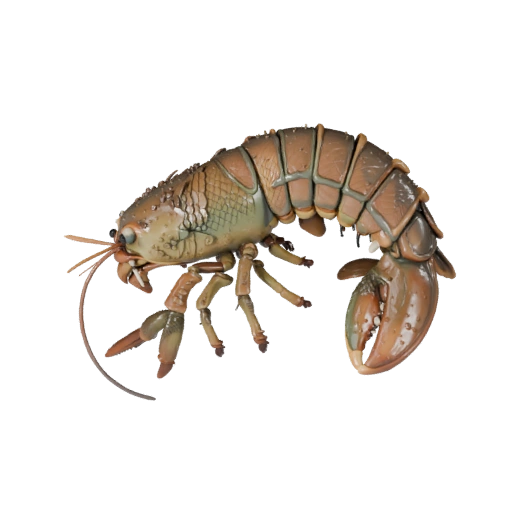 Cartoon Lobster 3D Model - Stylized Asset for Animation | PBR