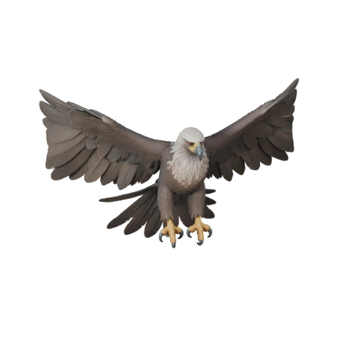 Modèle 3D Aigle Harpie pour Unity - Asset prêt pour le jeu, FBX | PBR