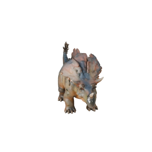 Cartoon Ankylosaurus 3D Modell - Stilisierte Ressource für Animation