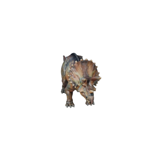 Modelo 3D Triceratops para Unity - Asset Listo para Juego, FBX | PBR