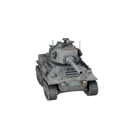Game Ready Warship 3D Model for Realtime Use PBR Asset