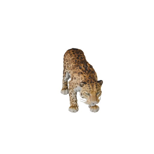 Leopard 3D Modell für Unity - Spielfertiges Asset, FBX | Lizenzfrei