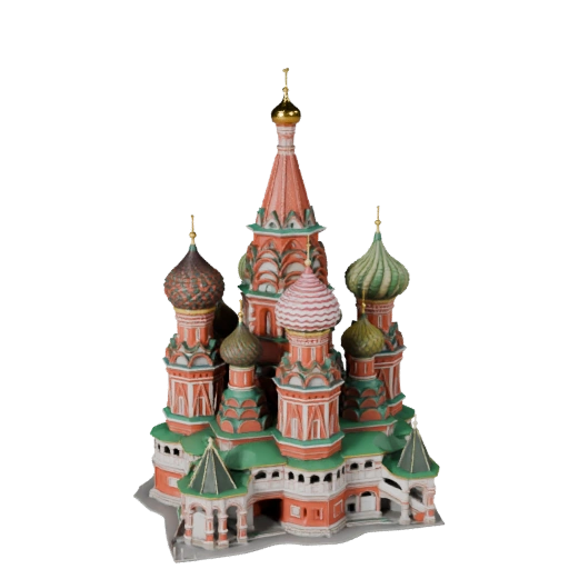 Saint Basil Cathedral 3D Model for Blender - Render Asset