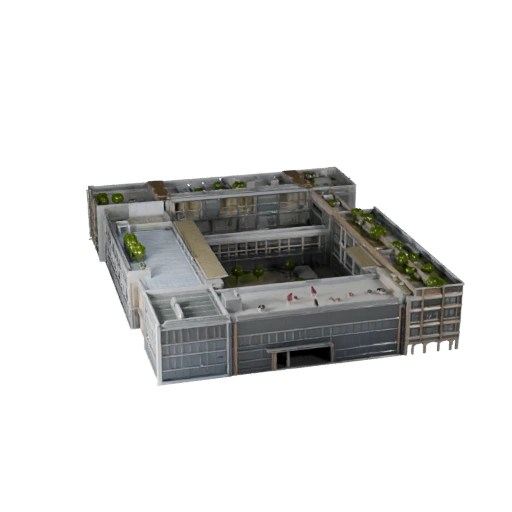 Tech Campus Office 3D Model for Blender - Render Asset