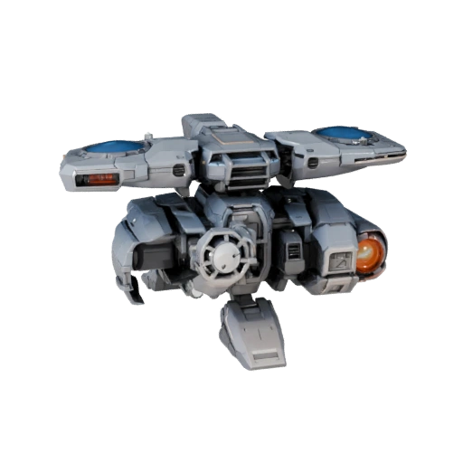 Transportador Mecánico Oruga 3D Modelo para Unity - Juego Poligonal Bajo