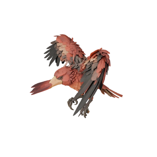 Modèle 3D de Cardinal pour Unity - Asset prêt pour le jeu, FBX | Libre de droits
