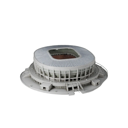 Stadion Außenbereich 3D-Modell - Realistisches Archviz-Asset