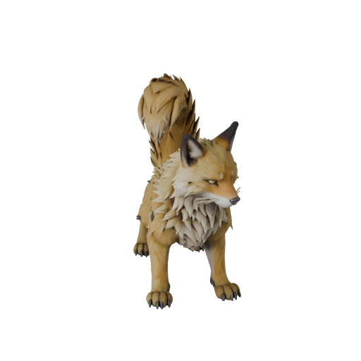 Hohe Poly Luchs 3D-Modell - Detailliertes STL-Asset zum Drucken | PBR