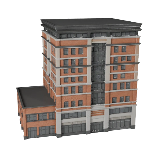 Modelo 3D de Casa Dúplex de Alto Poligonaje para Archviz de Arquitectura