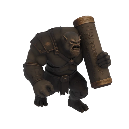 Dunkle Fantasie Troll Brutal Miniature STL