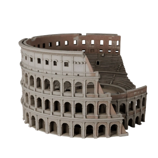 Kolosseum 3D Modell für Unity - Spiel-Asset für Architektur